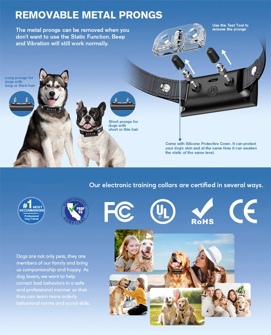 ROJECO Dog Training Collar Remote
