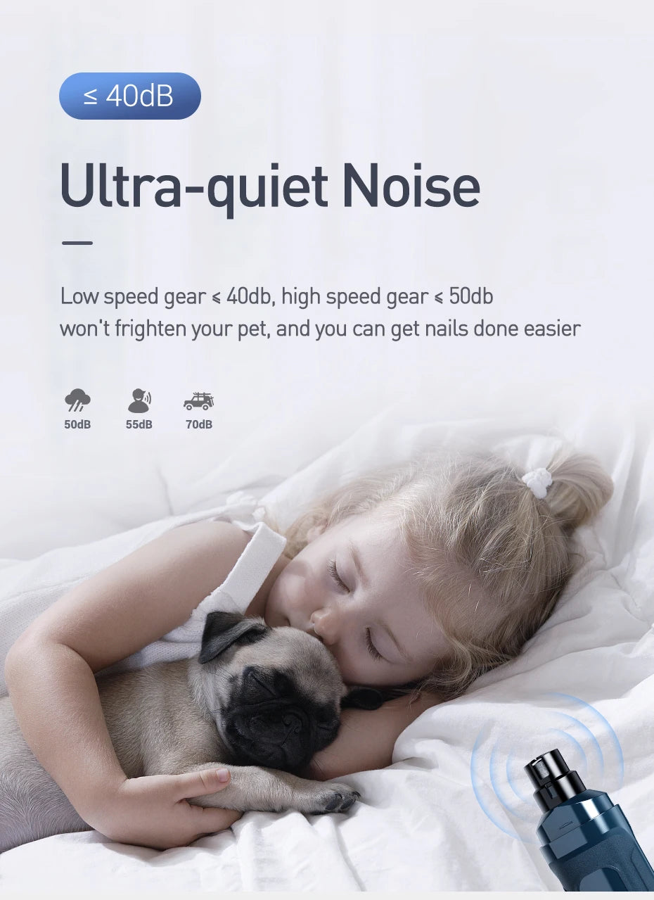ROJECO Electric Pet Nail Grinder N30