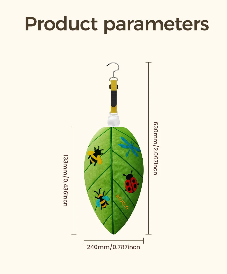 ROJECOnAutomatic Cat Feather & Laser Toy
