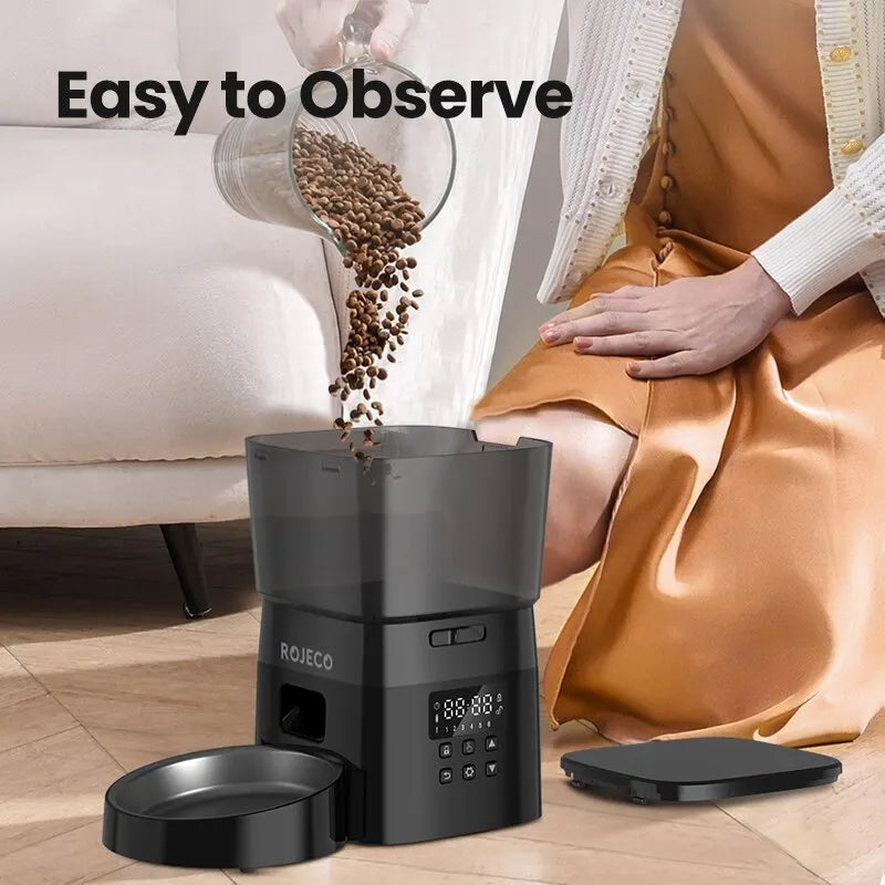 ROJECO Automatic Pet Feeder 2L
