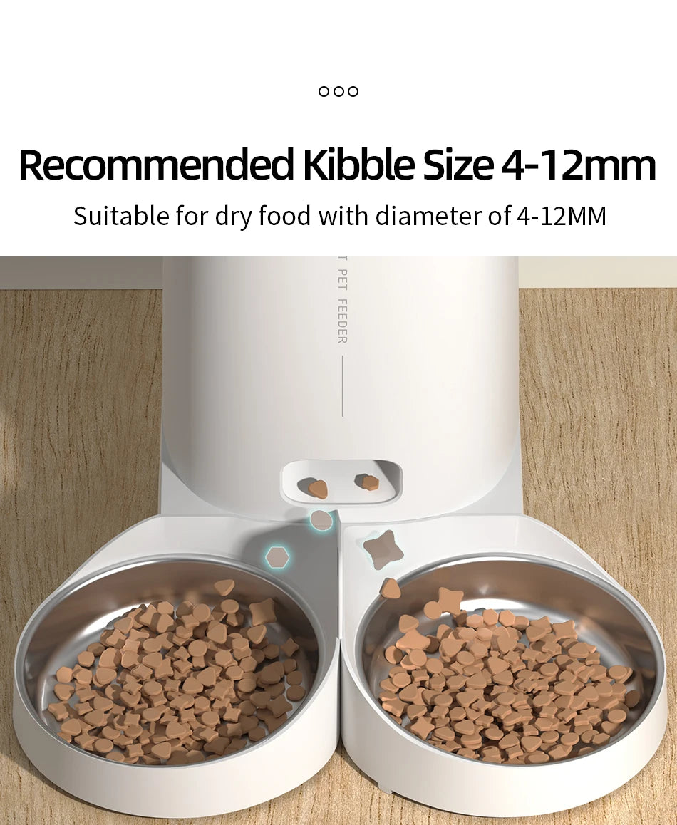 ROJECO Smart Auto Pet Feeder 4L
