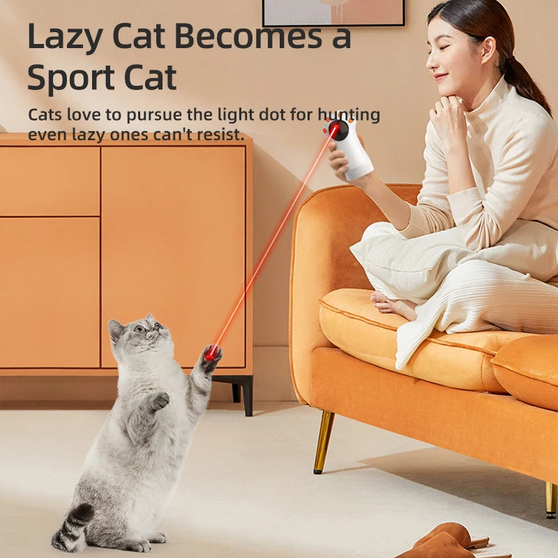 ROJECO Smart LED Laser Cat Toy
