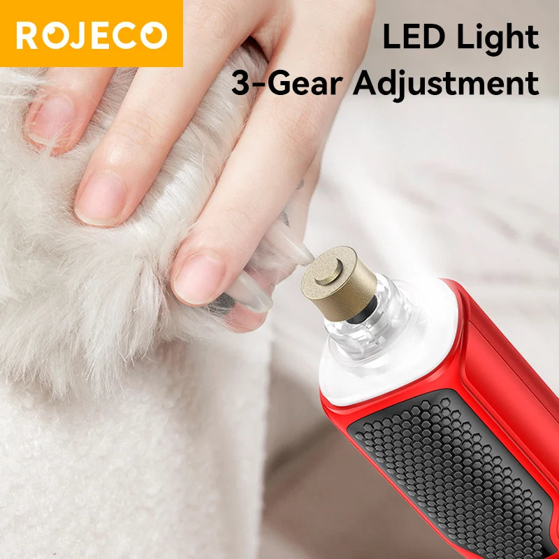ROJECO 7-Speed Electric Nail Grinder