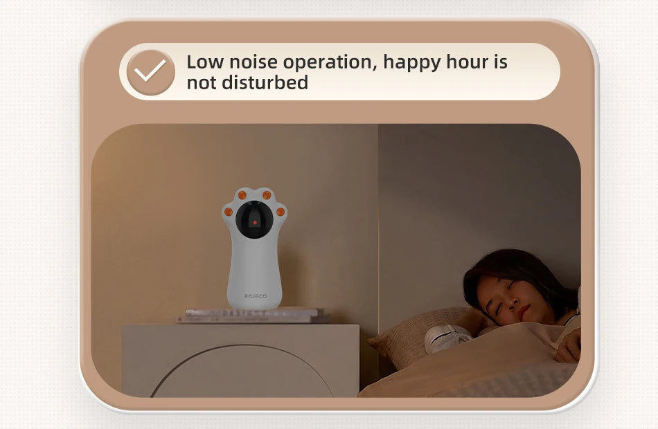 ROJECO Smart LED Laser Cat Toy