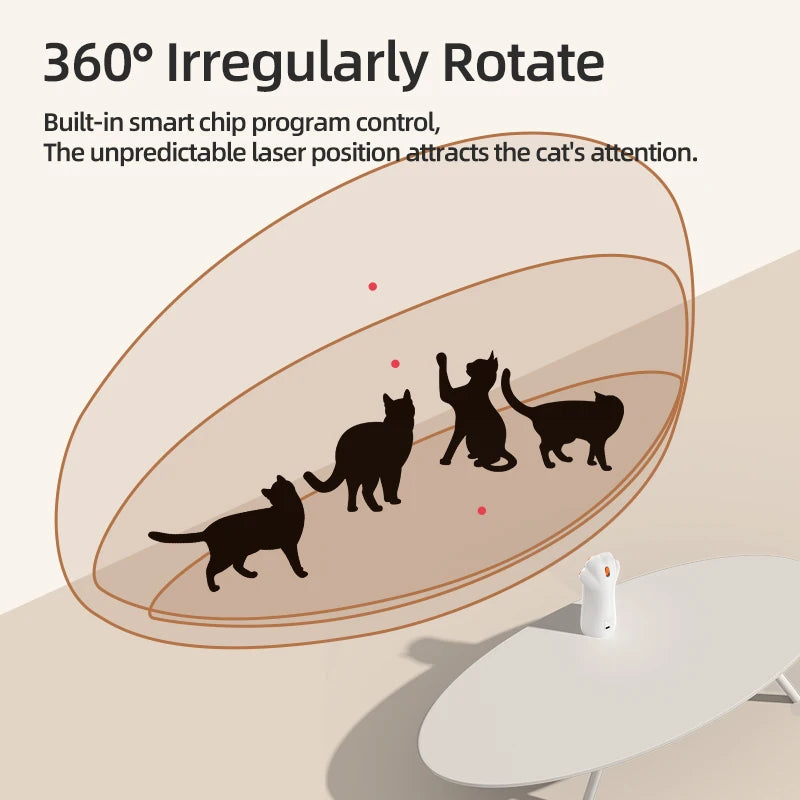 ROJECO Smart LED Laser Cat Toy