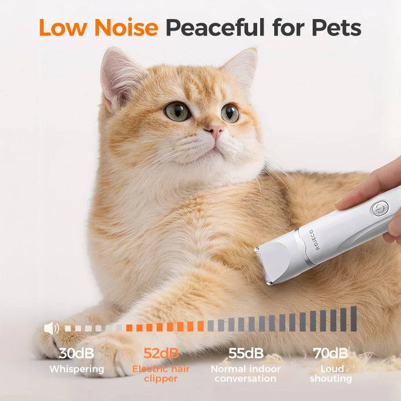 ROJECO 4-in-1 Pet Grooming Trimmer Kit