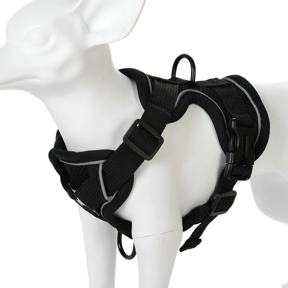 Pet Puppy Harness Leash Set For Small Medium Dogs Cat Vest Outdoor Reflective Breathable Dog Chest Strap Chihuahua Accessories