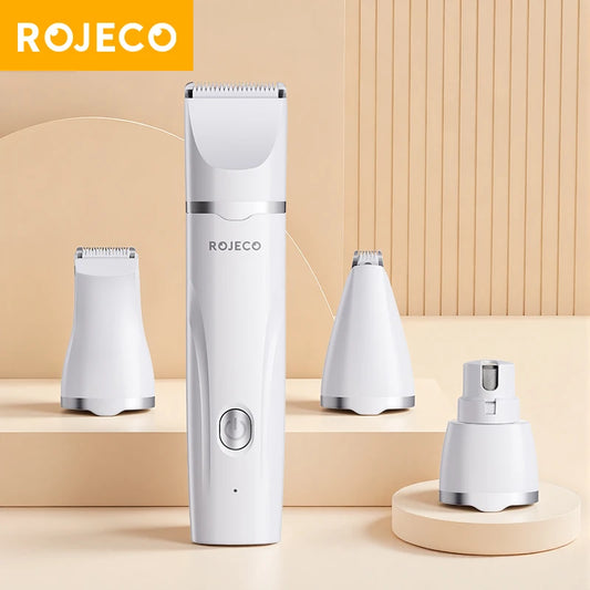 ROJECO 4-in-1 Pet Grooming Trimmer Kit