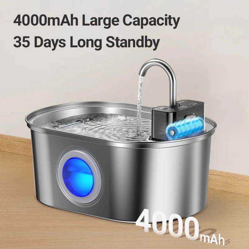 ROJECO Smart Pet Water Fountain 3.2L