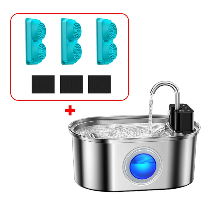 ROJECO Smart Pet Water Fountain 3.2L