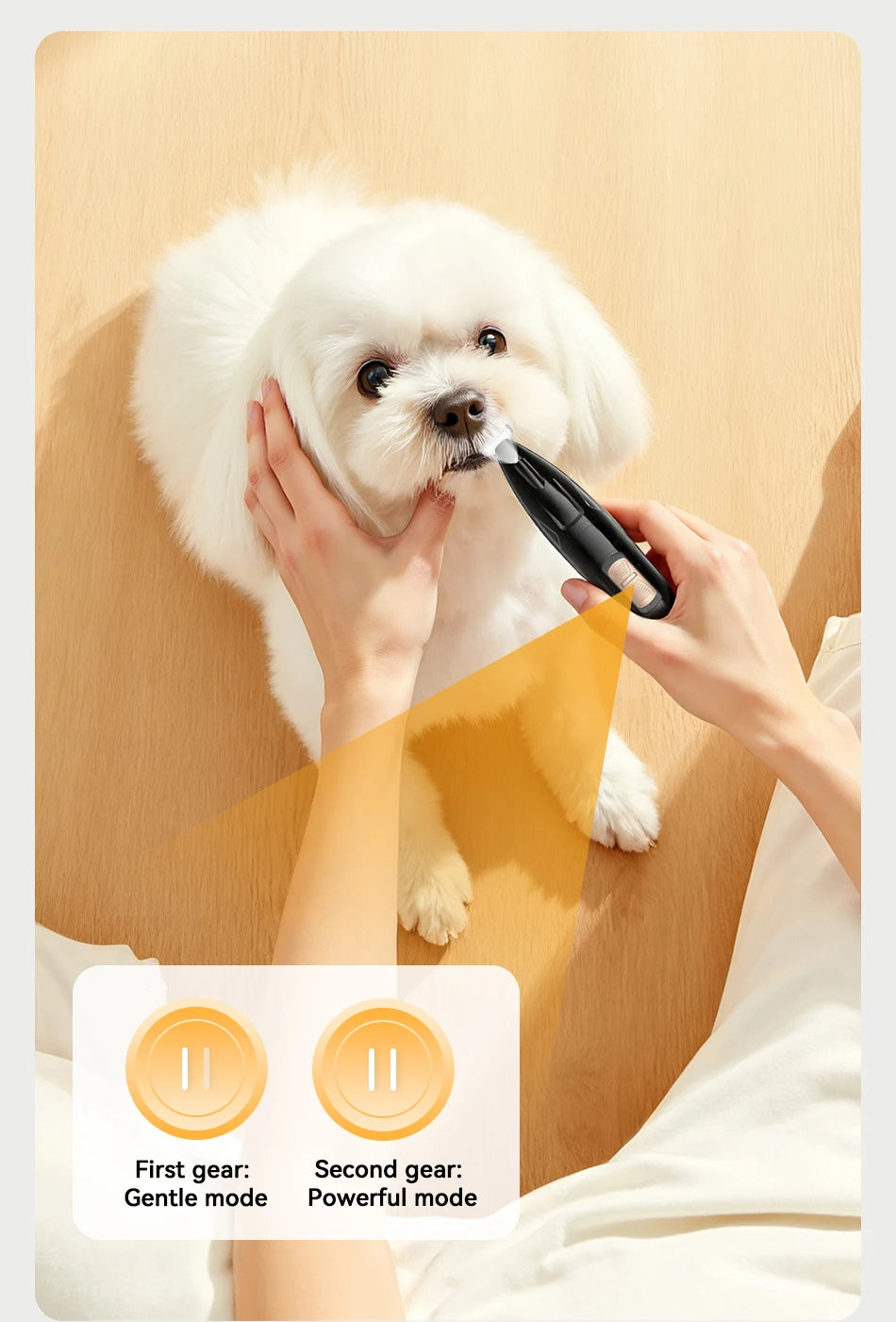 ROJECO Electric Pet Clipper & Grooming Trimmer
