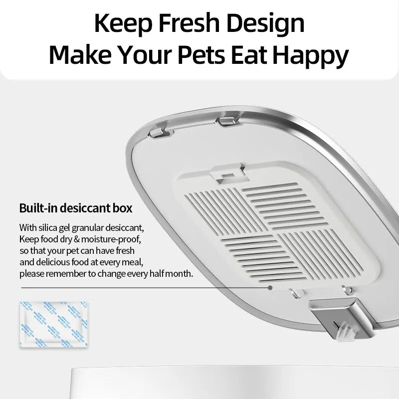 ROJECO Smart Auto Pet Feeder 4L