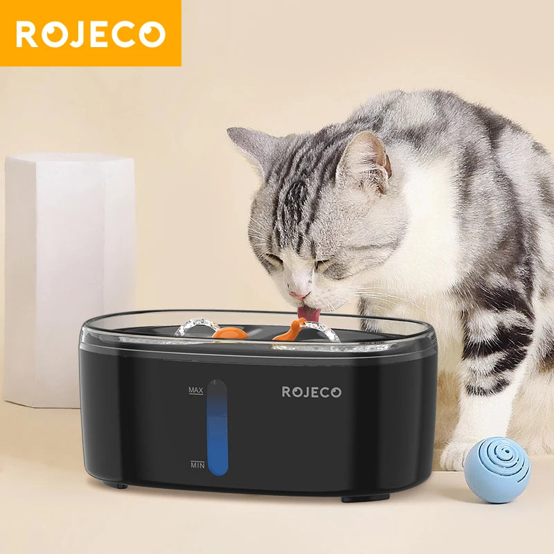 ROJECO Automatic Pet Water Fountain 2.5L