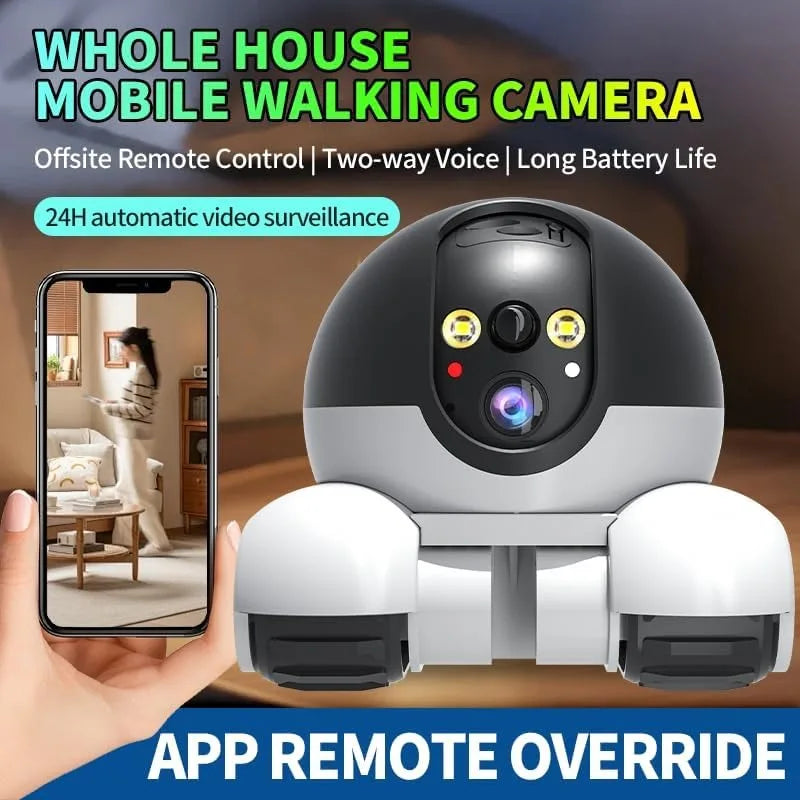 WiFi Dual Lens Robot Pet Camera 1080P