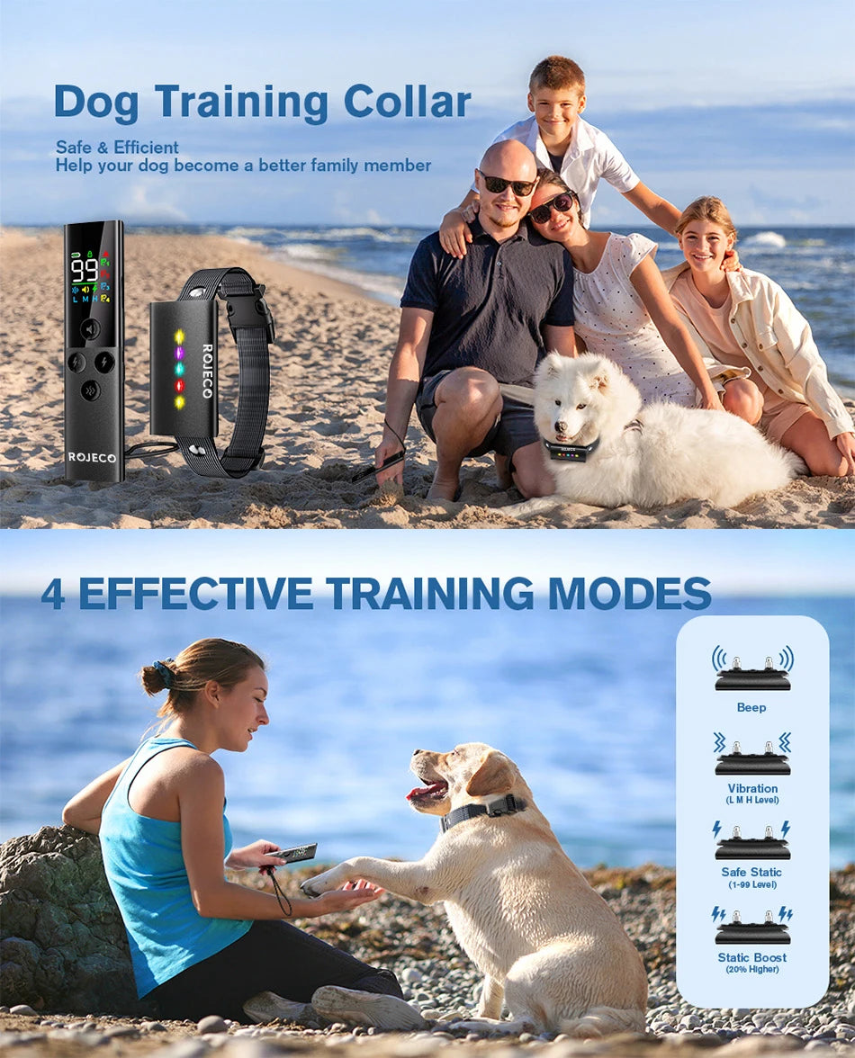 ROJECO Dog Training Collar Remote