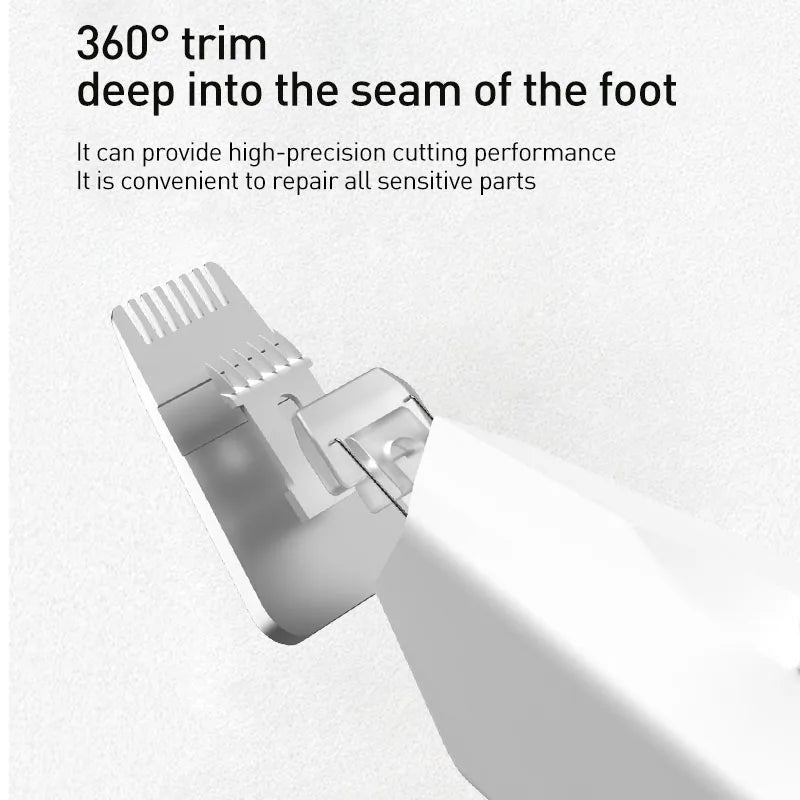ROJECO 3-in-1 Pet Hair Trimmer LED