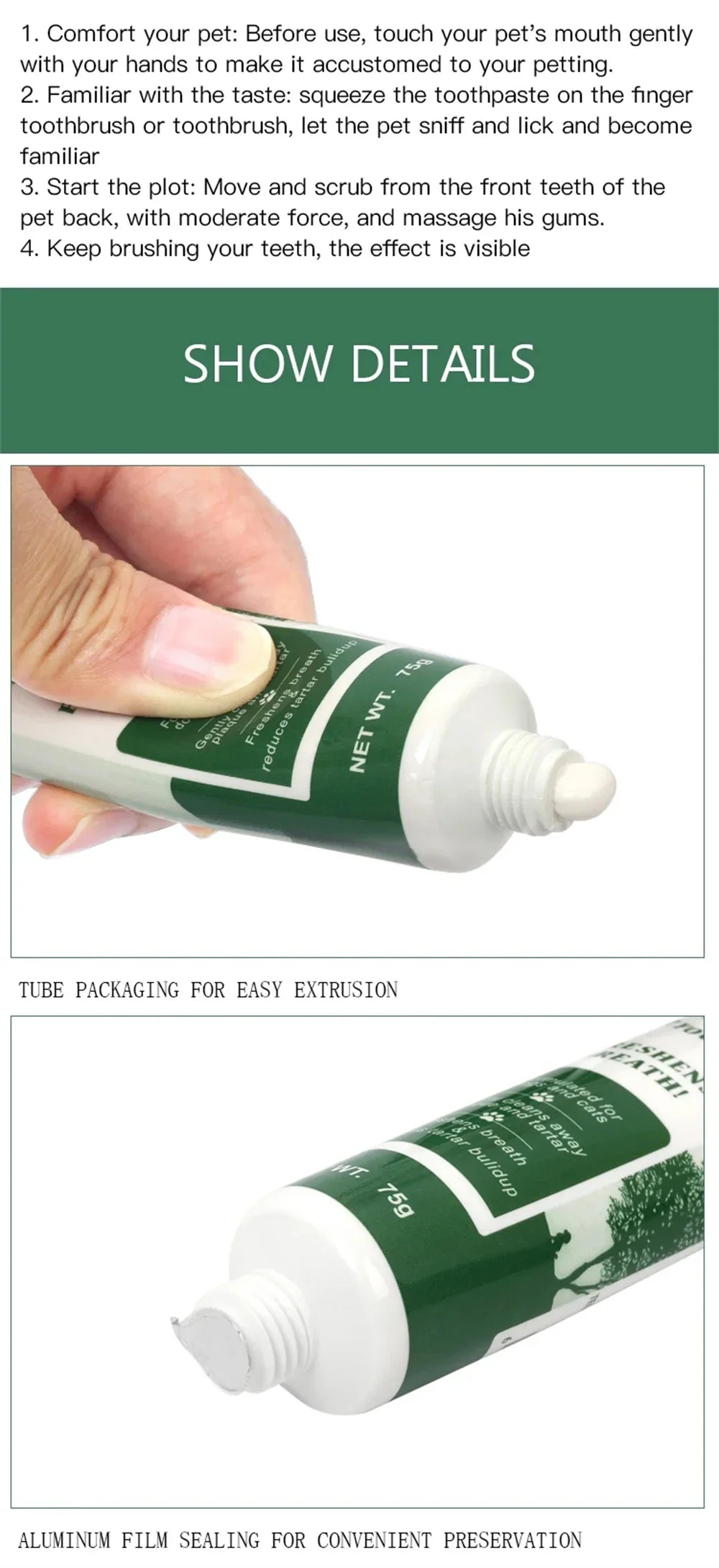 Dog & Cat Toothpaste