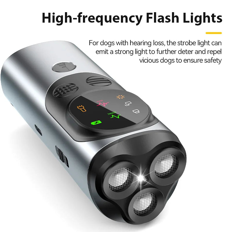 ROJECO Ultrasonic Dog Repeller LED