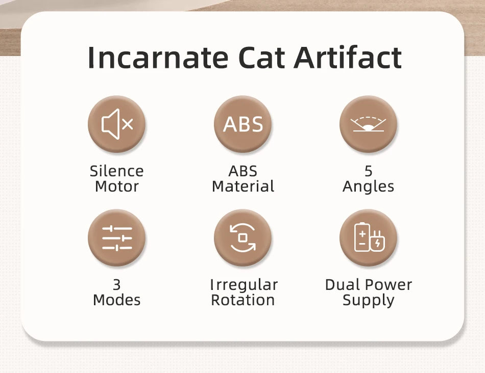 ROJECO Smart LED Laser Cat Toy