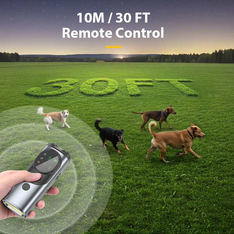 ROJECO Ultrasonic Dog Repeller LED