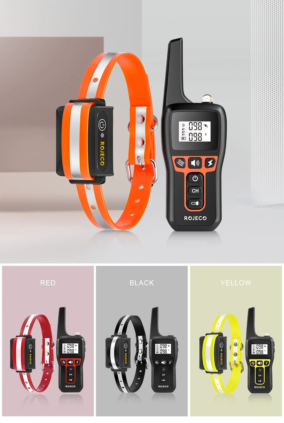 ROJECO PD529 1000m Training Collar