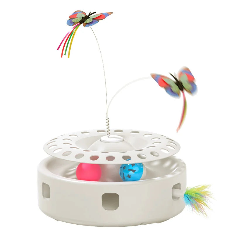 ROJECO 3-in-1 Interactive Cat Toy Set