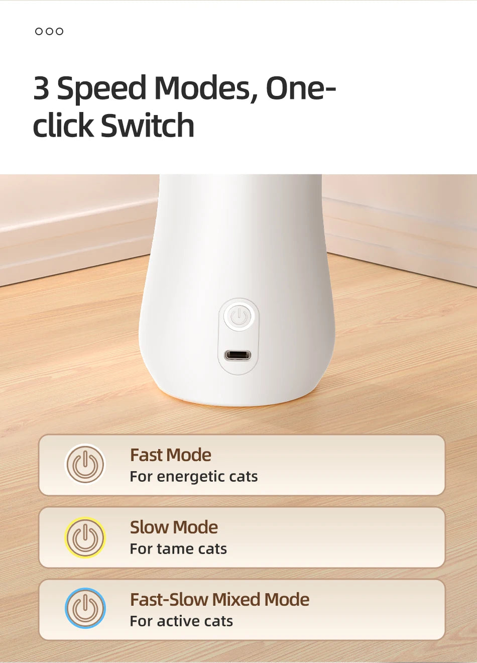 ROJECO Smart LED Laser Cat Toy
