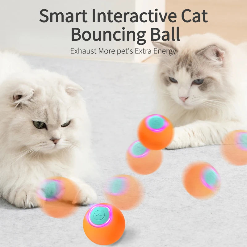 ROJECO Interactive Cat Bouncing Ball