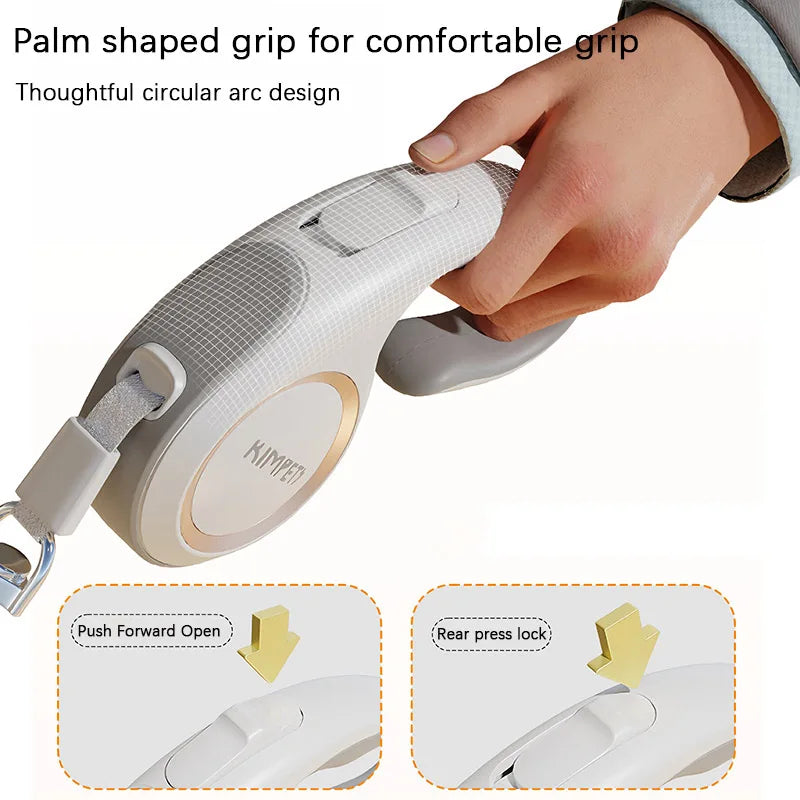 VOFORD Retractable Dog Leash 360 Tangle-Free 3m/5m