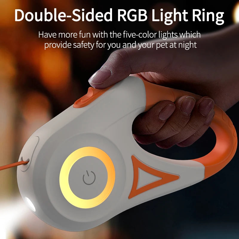 ROJECO Retractable LED Dog Leash