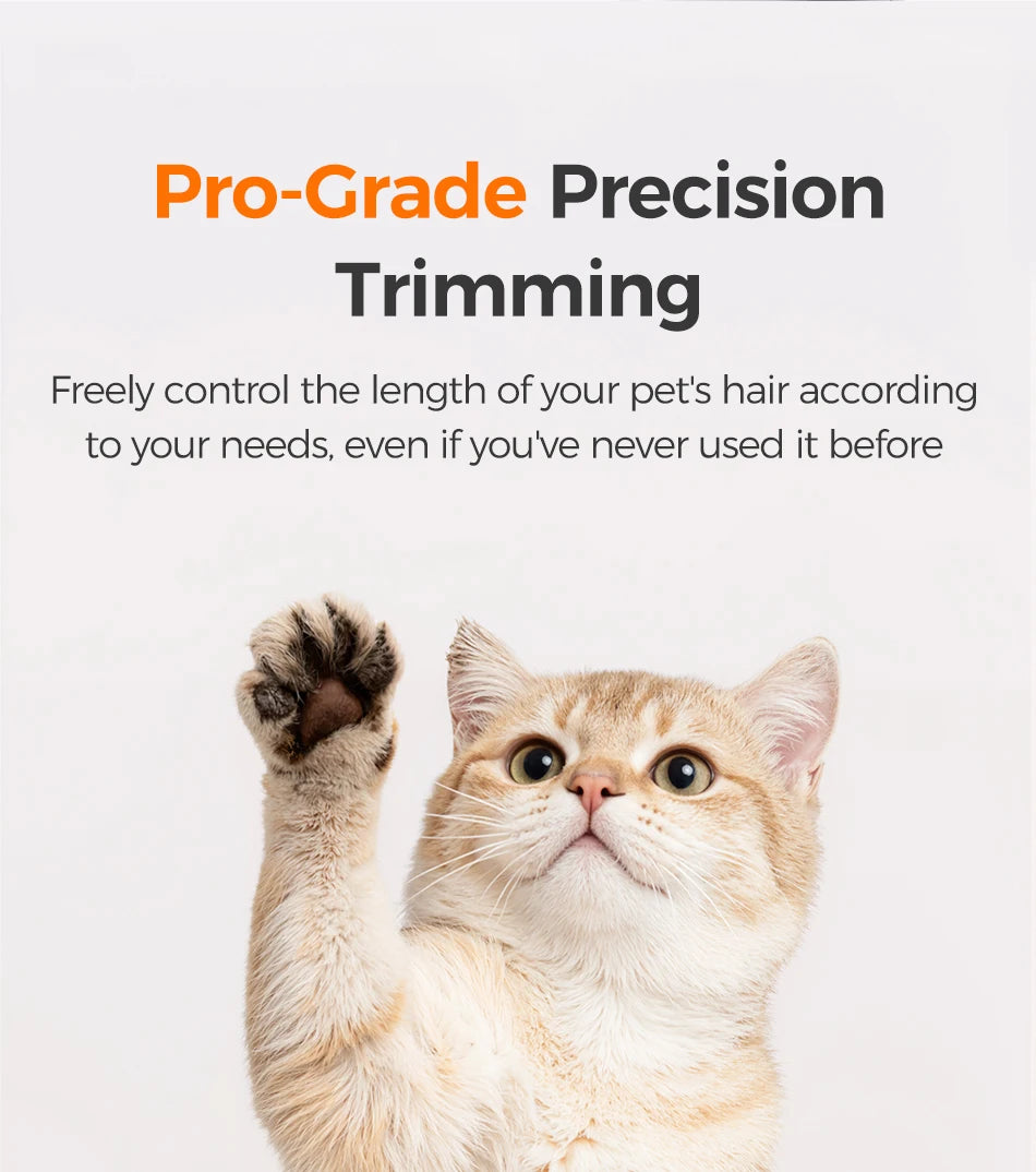 ROJECO 4-in-1 Pet Grooming Trimmer Kit