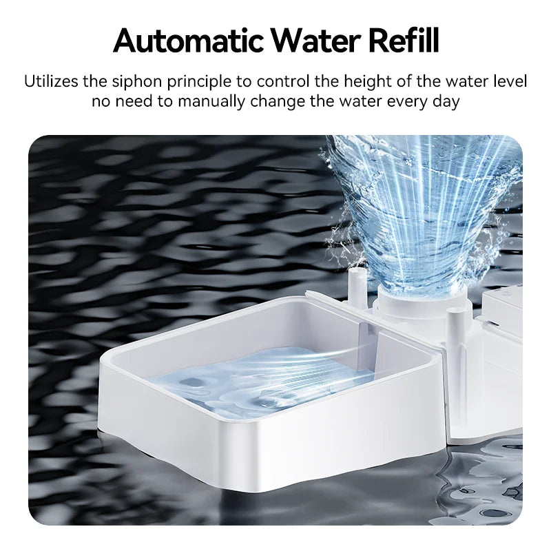 ROJECO WiFi Smart Feeder & Fountain