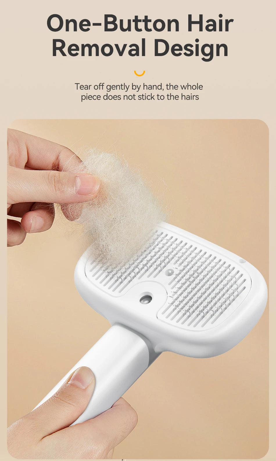 ROJECO Electric Steam Grooming Brush