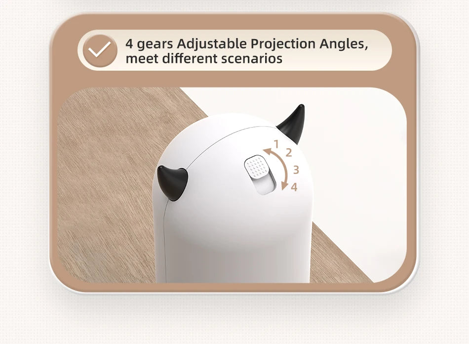 ROJECO Smart LED Laser Cat Toy