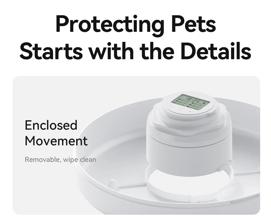 ROJECO Automatic Cat & Dog Feeder