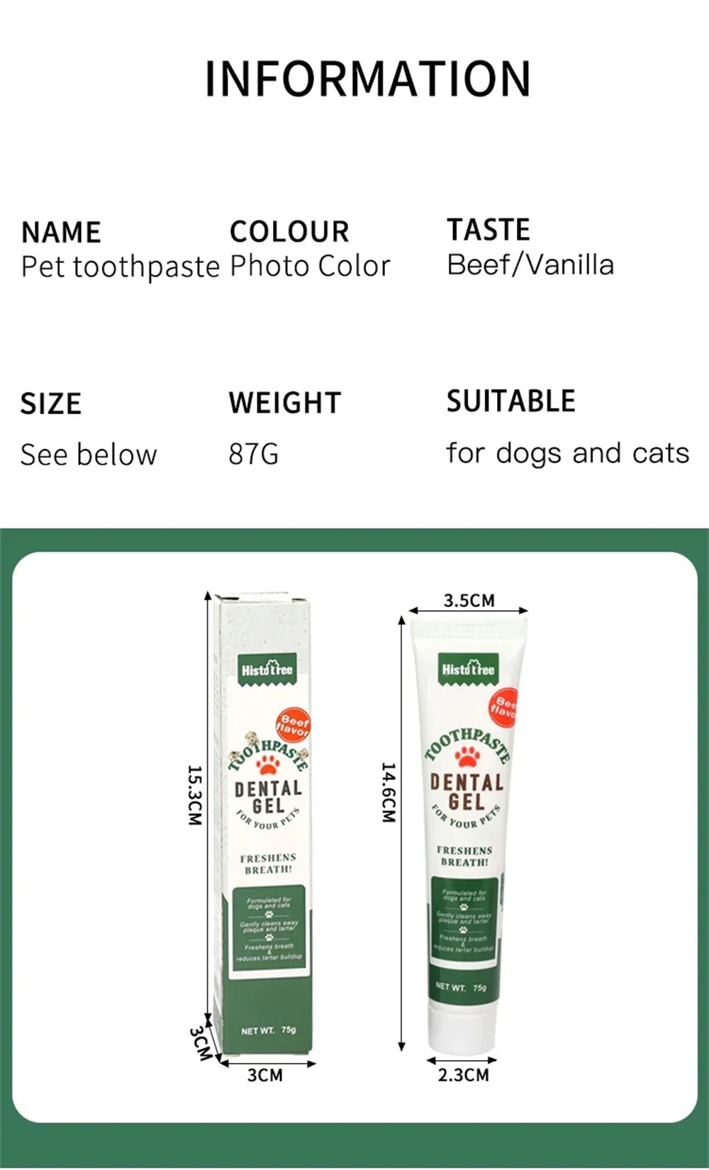 Dog & Cat Toothpaste