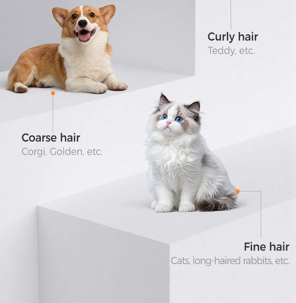 ROJECO 4-in-1 Pet Grooming Trimmer Kit