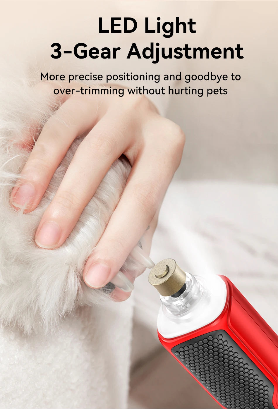 ROJECO 7-Speed Electric Nail Grinder