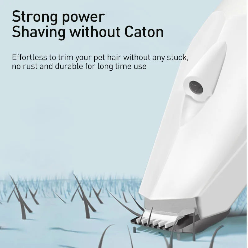 ROJECO 3-in-1 Pet Hair Trimmer LED