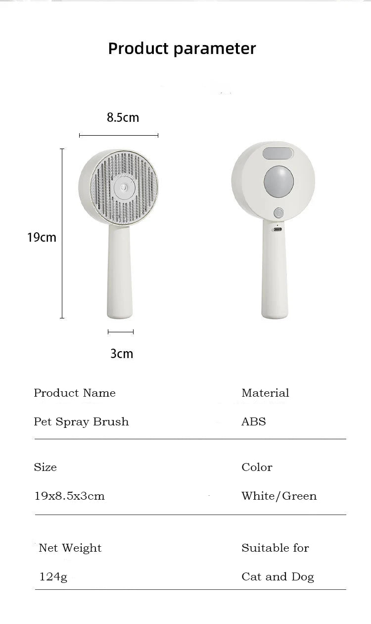 VOFORD Pet Steam Brush