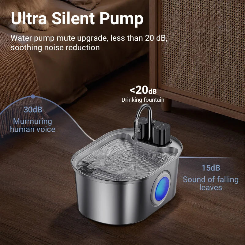 ROJECO Smart Pet Water Fountain 3.2L