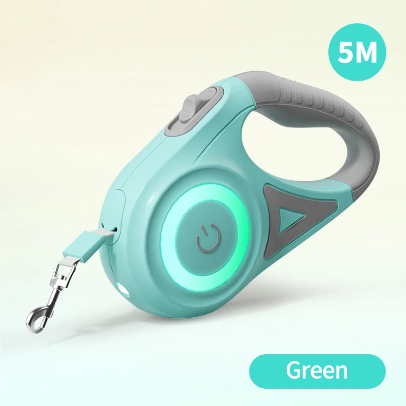 ROJECO Retractable LED Dog Leash