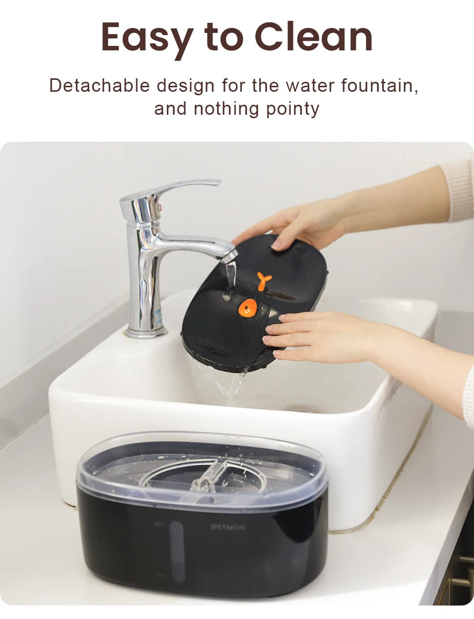 ROJECO Automatic Pet Water Fountain 2.5L