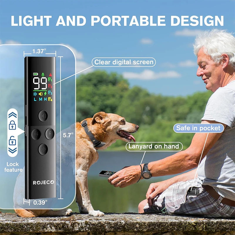 ROJECO Dog Training Collar Remote