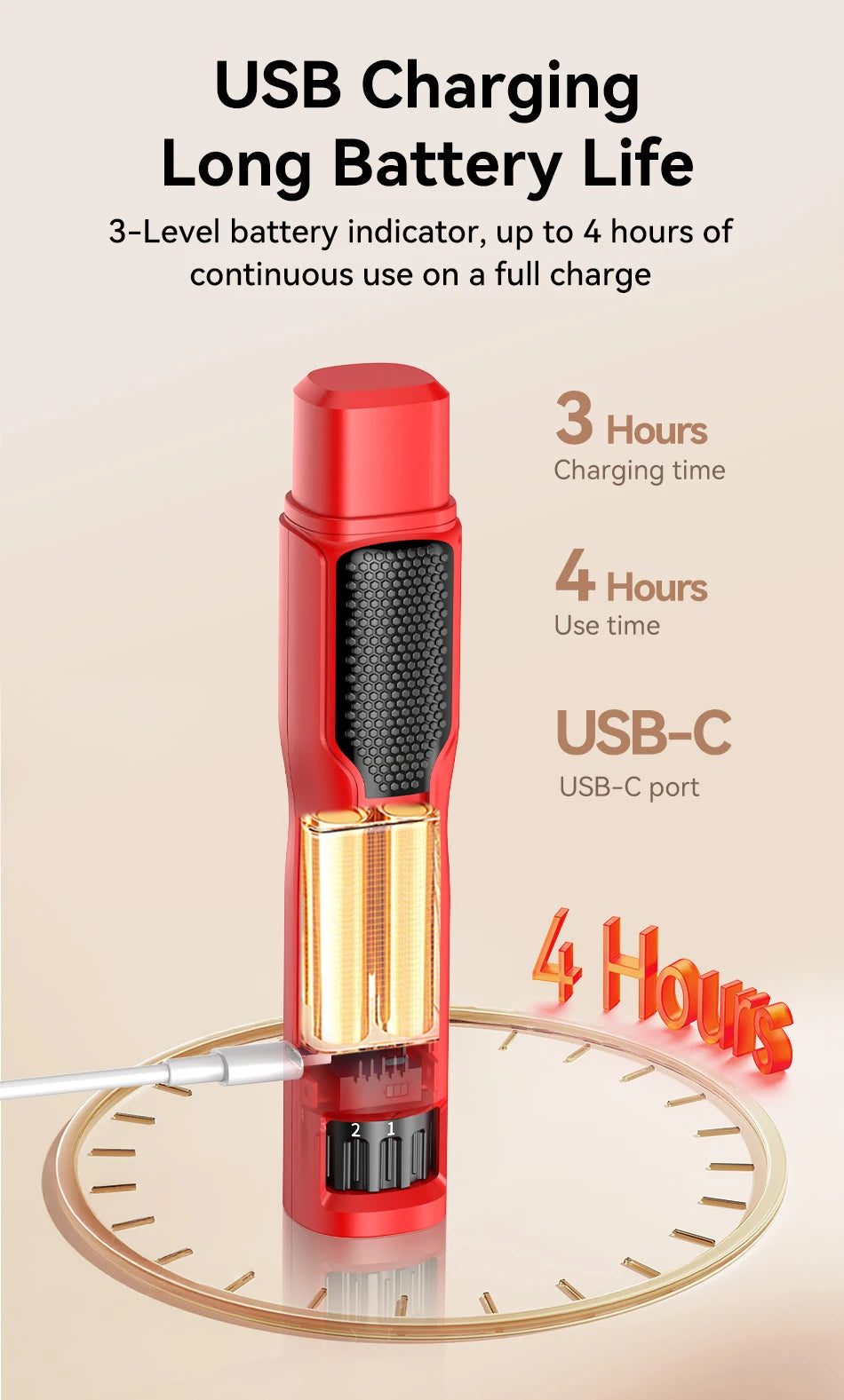 ROJECO 7-Speed Electric Nail Grinder