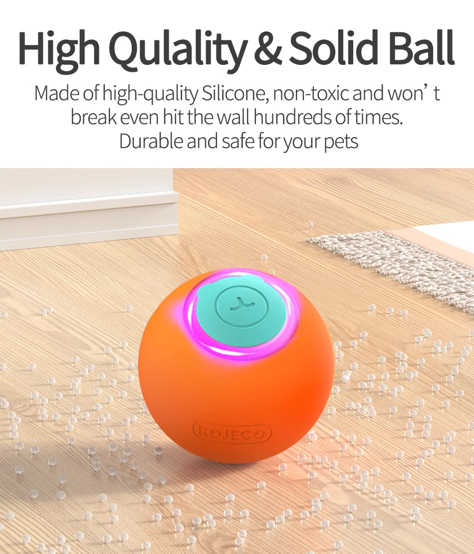 ROJECO Interactive Cat Bouncing Ball