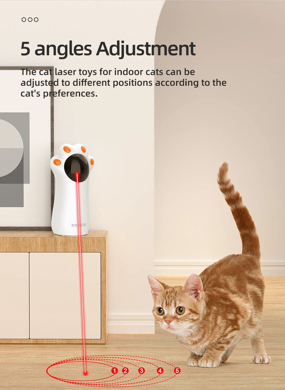 ROJECO Smart LED Laser Cat Toy