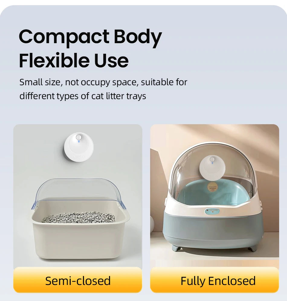 ROJECO Smart Cat Litter Box Deodorizer