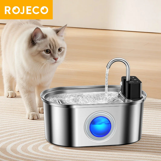 ROJECO Smart Pet Water Fountain 3.2L