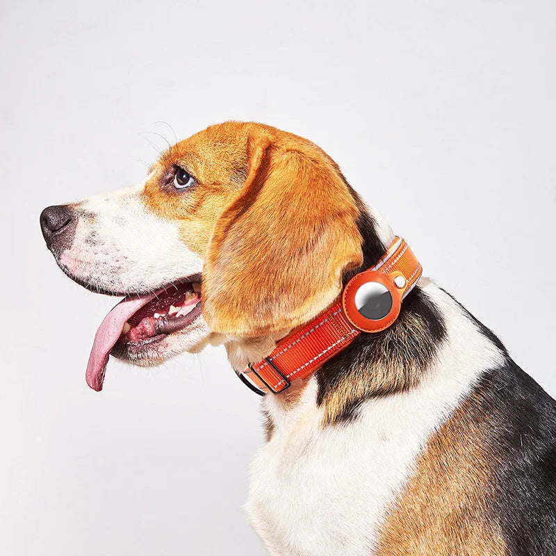 Reflective AirTag Dog Collar